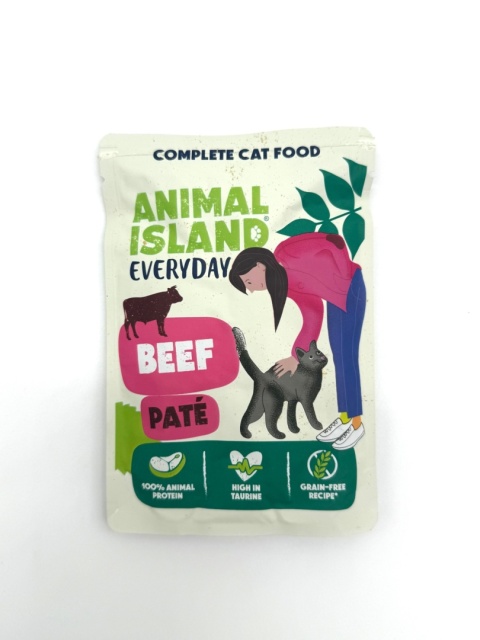 ANIMAL ISLAND Everyday – pasztet z wołowiny, saszetka 100g
