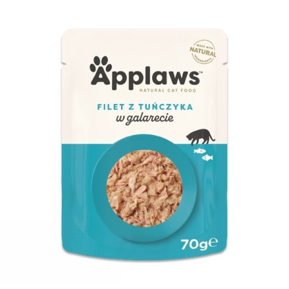 APPLAWS Cat filet z tuńczyka w galaretce dla kota 70g