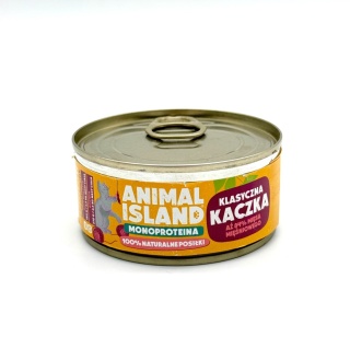 Animal Island Karma mokra dla kota monoproteina kaczka 100g