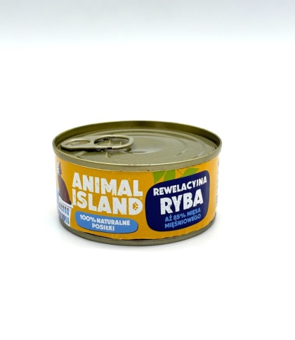 Animal Island Karma mokra dla kota monoproteina ryba 100g