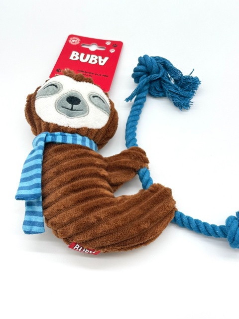 BUBA Leniwiec Julek z liną bez piszczałki