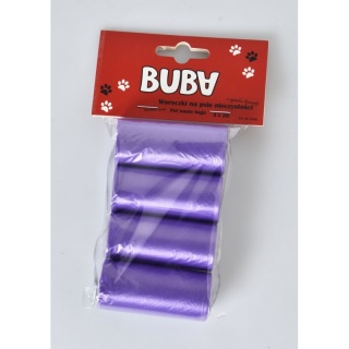 BUBA Woreczki na odchody lawendowe 4x 20szt