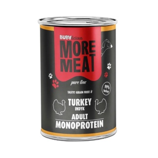 BUBAlicious More Meat mono karma dla psa Pure Line 400g INDYK