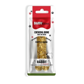 Bubalicious Kość Puppy & Senior o smaku królika Wsparcie Stawów 17cm