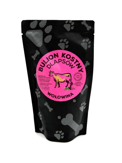 Food Studio Chefs BULION KOSTNY dla psów WOŁOWINA 230ml