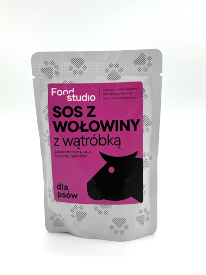 Food Studio Chefs SOS dla psów z WOŁOWINY z wątróbką 100ml
