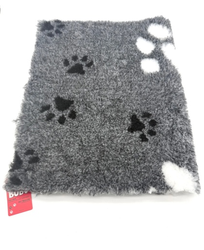 Legowisko antypoślizgowe DRY BED 28mm szary duże małe łapy 75x50CM