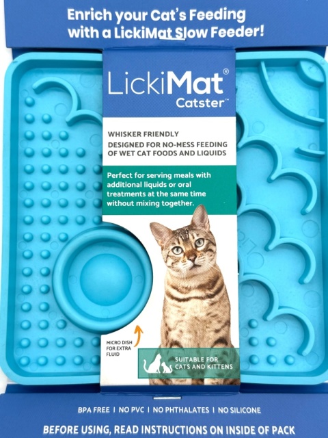 Mata LickiMat Classic Catster turkusowa