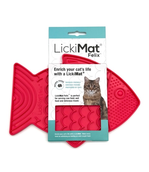 Mata LickiMat Classic Felix różowa