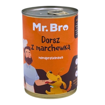 Mr. Bro Dorsz z Marchewką 400g