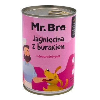 Mr. Bro Jagnięcina z Burakiem 400g