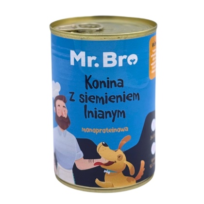 Mr. Bro Konina z Siemieniem Lnianym 400 g