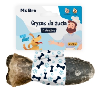Mr. Bro Kość Gryzak do żucia Rybka z Dorszem