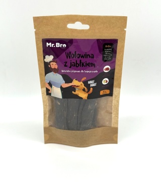 Mr. Bro Strips Wołowina z Jabłkiem 80g