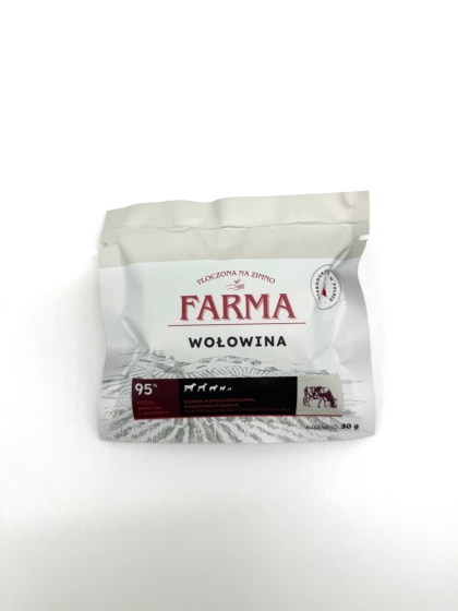 PRÓBKA Farma Karma Tłoczona Wołowina 50g