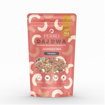Perro DAJ DWA Jagnięcina Trenerki 85g