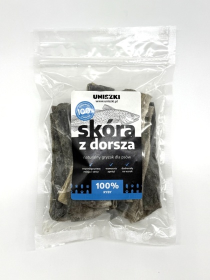 Uniszki- Skóra dorsza 100 g