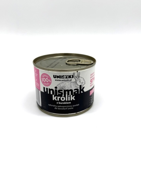 Uniszki UNIsmak królik z burakiem 200g
