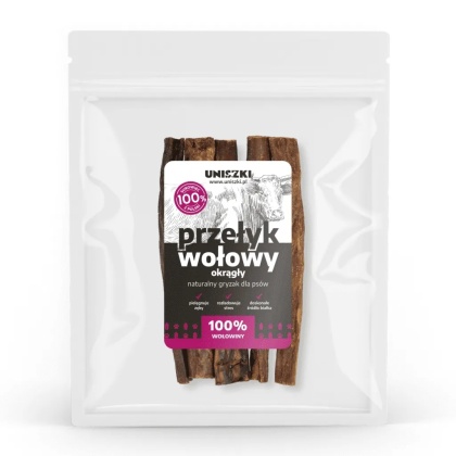 Uniszki przełyk wołowy okrągły 100g