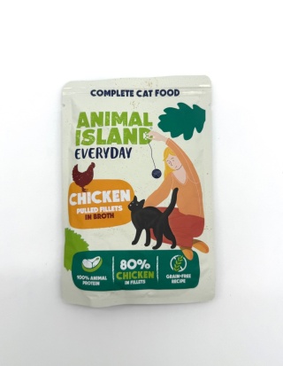 Mokra karma dla kota Animal Island mix 4 smaków 40 x 85g