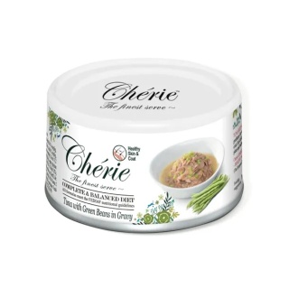 Cherie mieszanka Tuńczyka zielona fasolką dla kota 80g