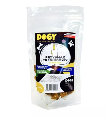 DOGY - Przysmak Treningowy z Koniny 100g