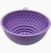 FIBOO Flip Fiboowl- miska 2w1 - fioletowa