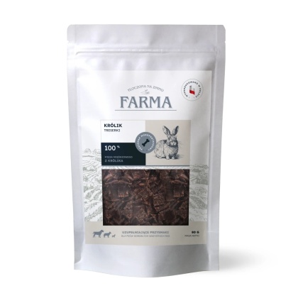 Farma Trenerki z Królika 100% mięso mięśniowe 80 g