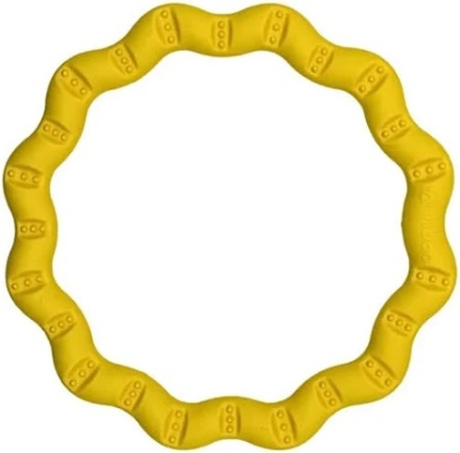 Fiboo Fringoo - ringo do szarpania i rzucania żółte 18cm