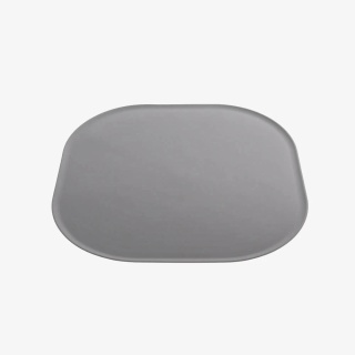 Fiboo Mata antypoślizgowa pod miski – 32×32 cm jasna szara