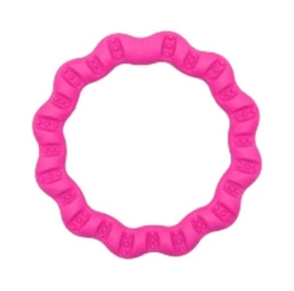 Fiboo Fringoo mini - ringo do szarpania i rzucania różowe 12cm