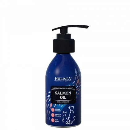 Holista Salmon Oil 100ml - Olej z Łososia - dla psa i kota