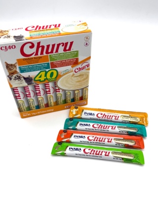 INABA Churu Variety box Kurczak - przysmak dla kota - 1x14 g