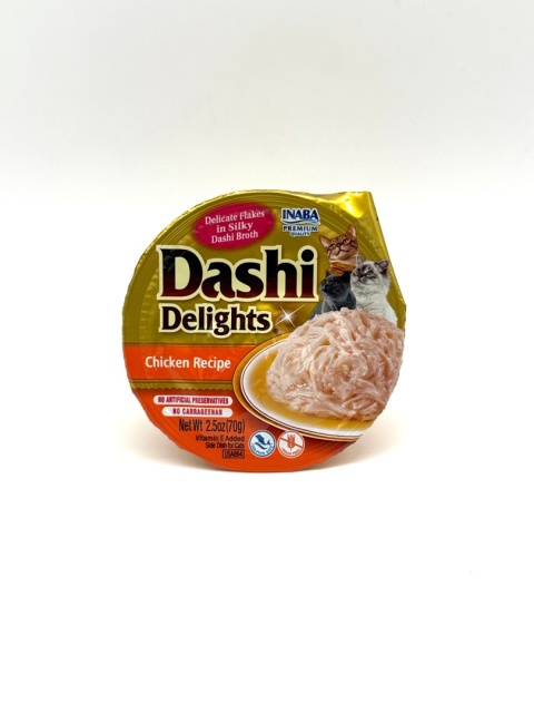 INABA Dashi Delights Kurczak w bulionie - przysmak dla kota - 70 g