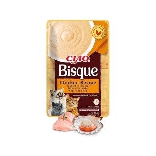 Inaba Cat - Ciao Bisque - Chicken 40g - Krem z kurczaka