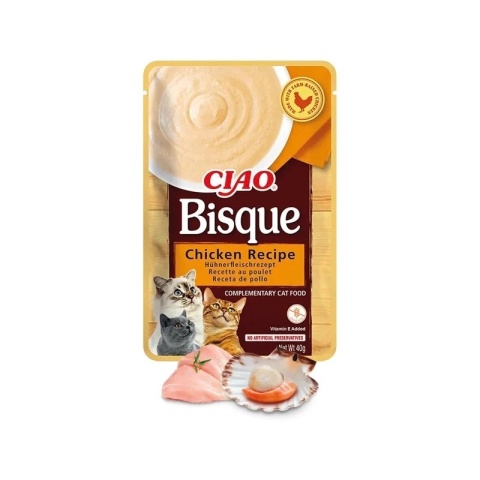 Inaba Cat - Ciao Bisque - Chicken 40g - Krem z kurczaka