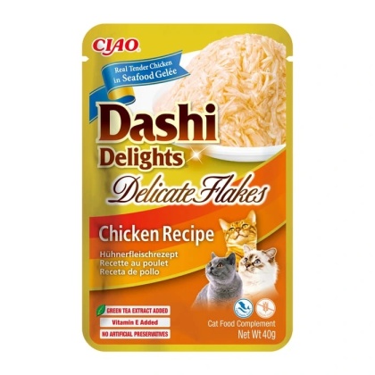 Inaba Cat Dashi Delights Flakes Chicken 40g