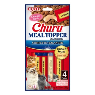 Inaba Cat Meal Topper Chicken Recipe4x14g (56g)
