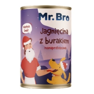 Mr. Bro Jagnięcina z Burakiem 400g