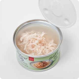 Natural Kitty Kurczak z kaczką w bulionie 80g