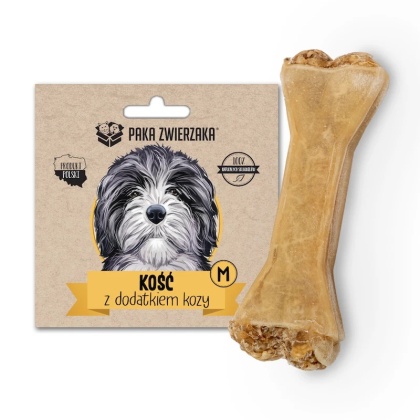 Paka Zwierzaka Kość z dodatkiem kozy M (12 cm)