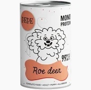 Paka Zwierzaka PEPE Karma mokra Roe Deer (sarna) 400g