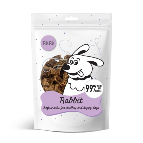 Paka Zwierzaka Przysmak PEPE Rabbit (królik) 70g
