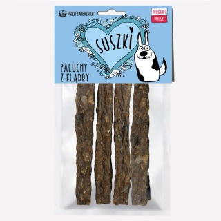 Paka Zwierzaka SUSZKI Paluchy z flądry 4szt. (60g)