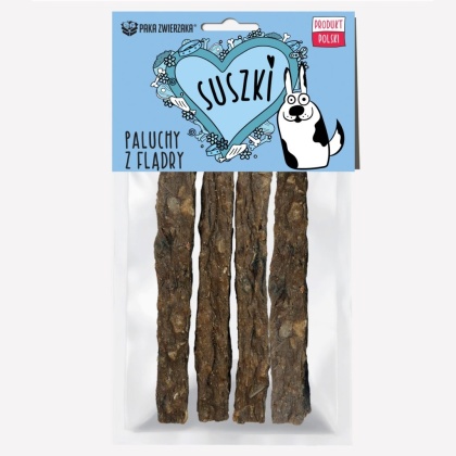 Paka Zwierzaka SUSZKI Paluchy z flądry 4szt. (60g)