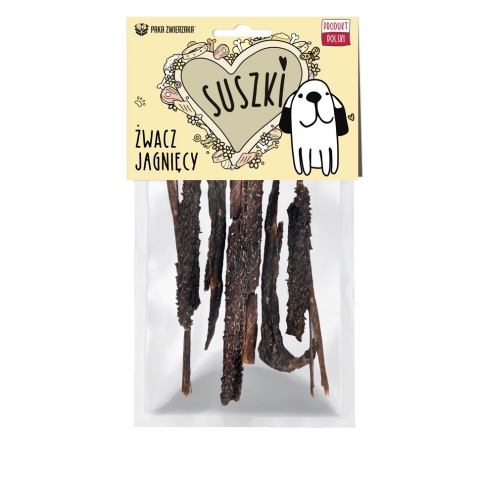 Paka Zwierzaka SUSZKI Żwacz Jagnięcy (100g)