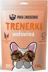 Paka Zwierzaka Trenerki Wołowina 120g