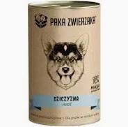 Paka Zwierzaka mokra karma dziczyzna i łosoś 400g