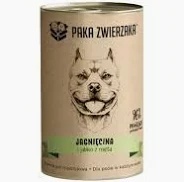 Paka Zwierzaka mokra karma Jagnięcina i jabłko z miętą 400g