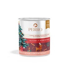 Perro Kaczka z marchewką – Karma mokra dla psów dorosłych 800g